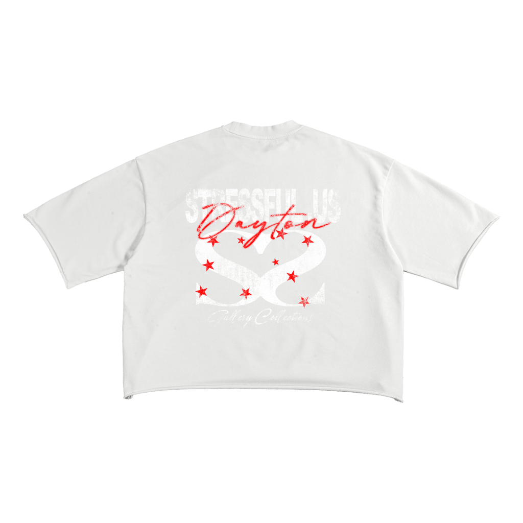 French Terry Raw Edge T-Shirt