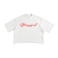 French Terry Raw Edge T-Shirt
