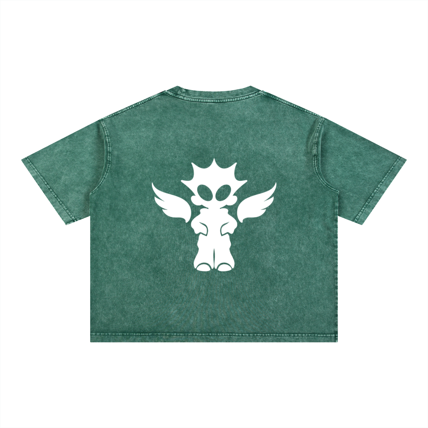 Mineral Wash Boxy Cotton T-Shirt