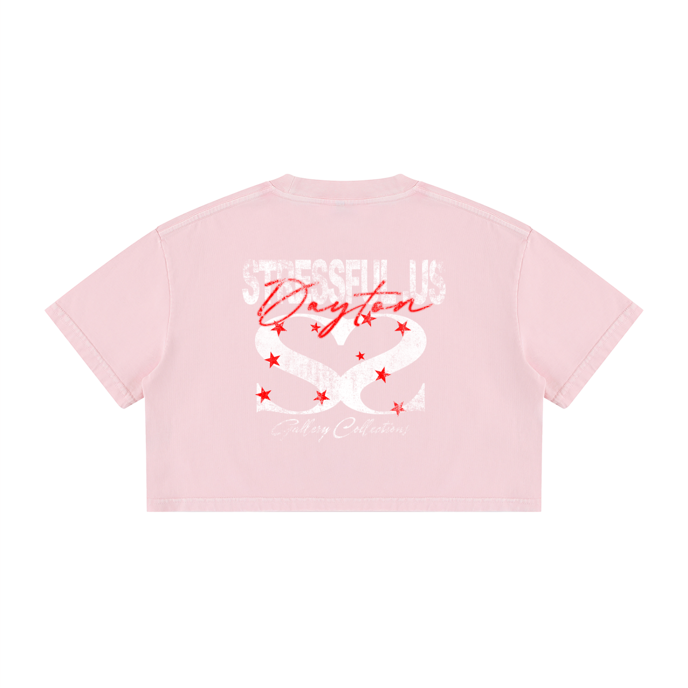 Women's Mineral Wash Cotton Crop T-Shirt