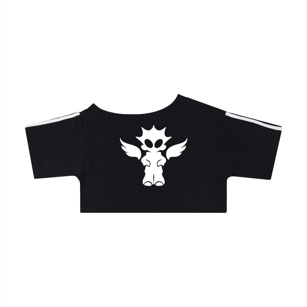 Women's Off-the-Shoulder Crop T-Shirt