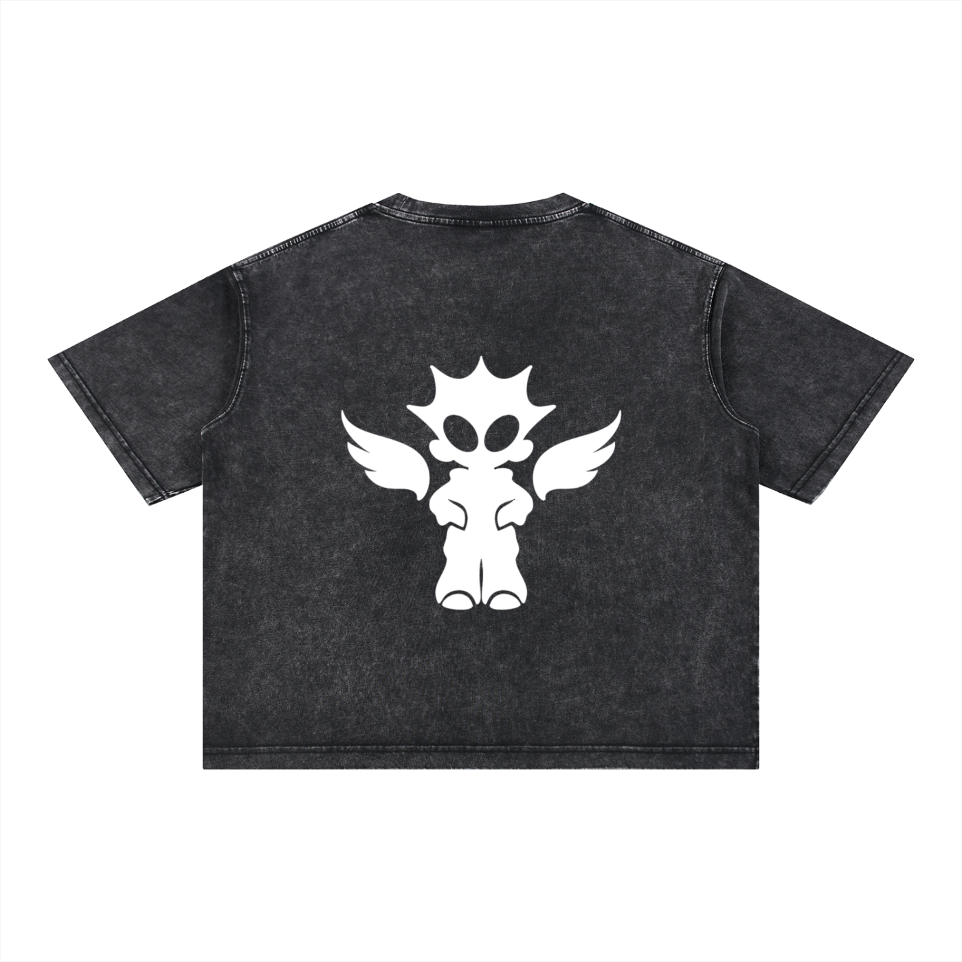 Mineral Wash Boxy Cotton T-Shirt