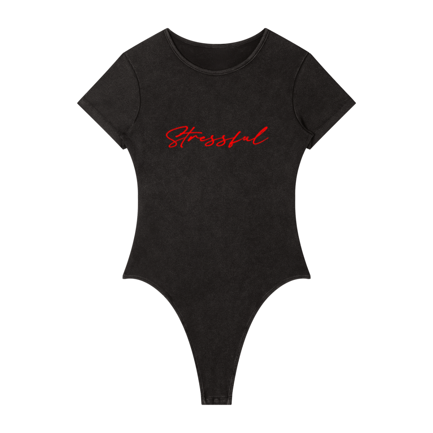 Women's Mineral Wash Crewneck Bodysuit