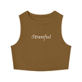 Women's Tight Crewneck Crop Tank Top