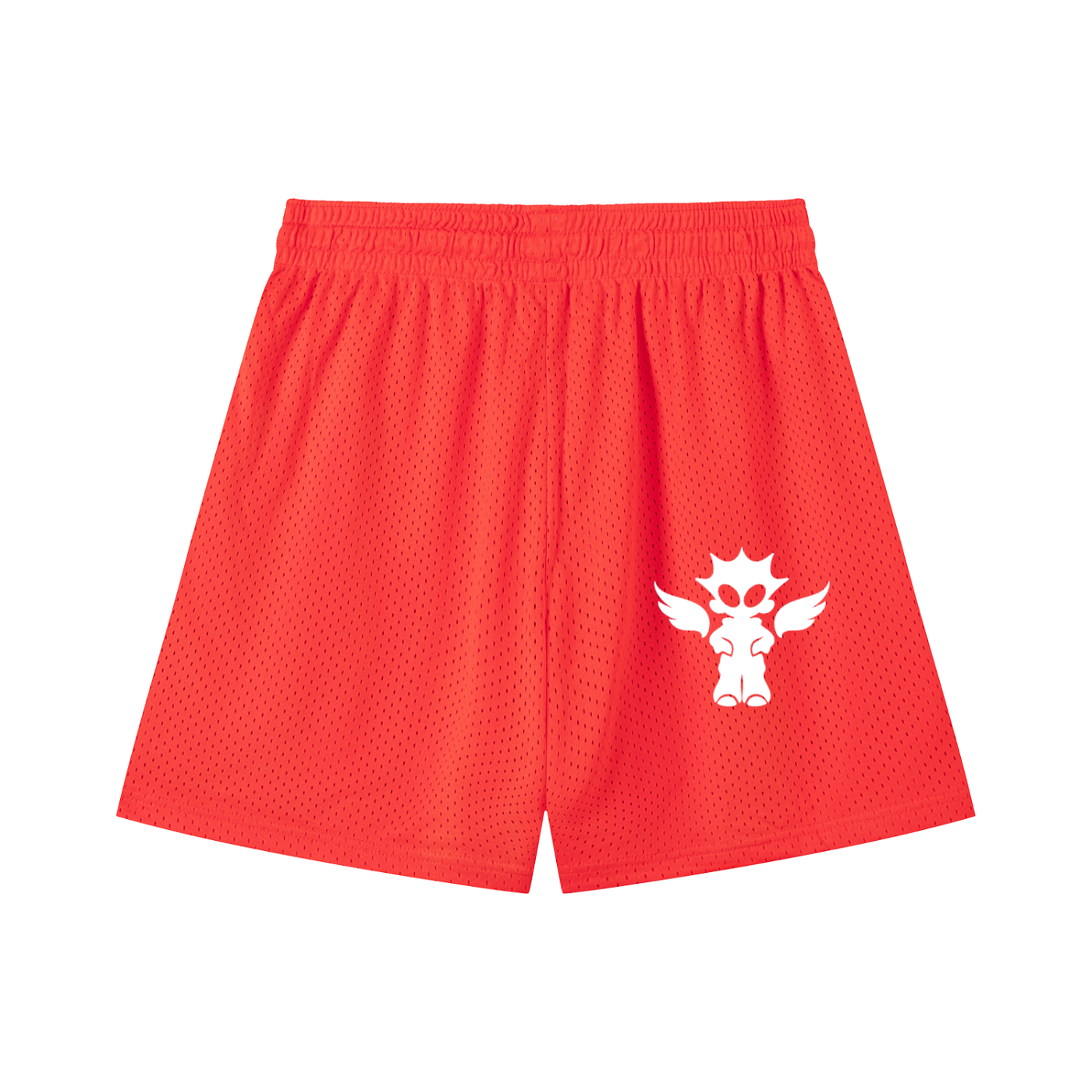 Mesh Drawstring Shorts
