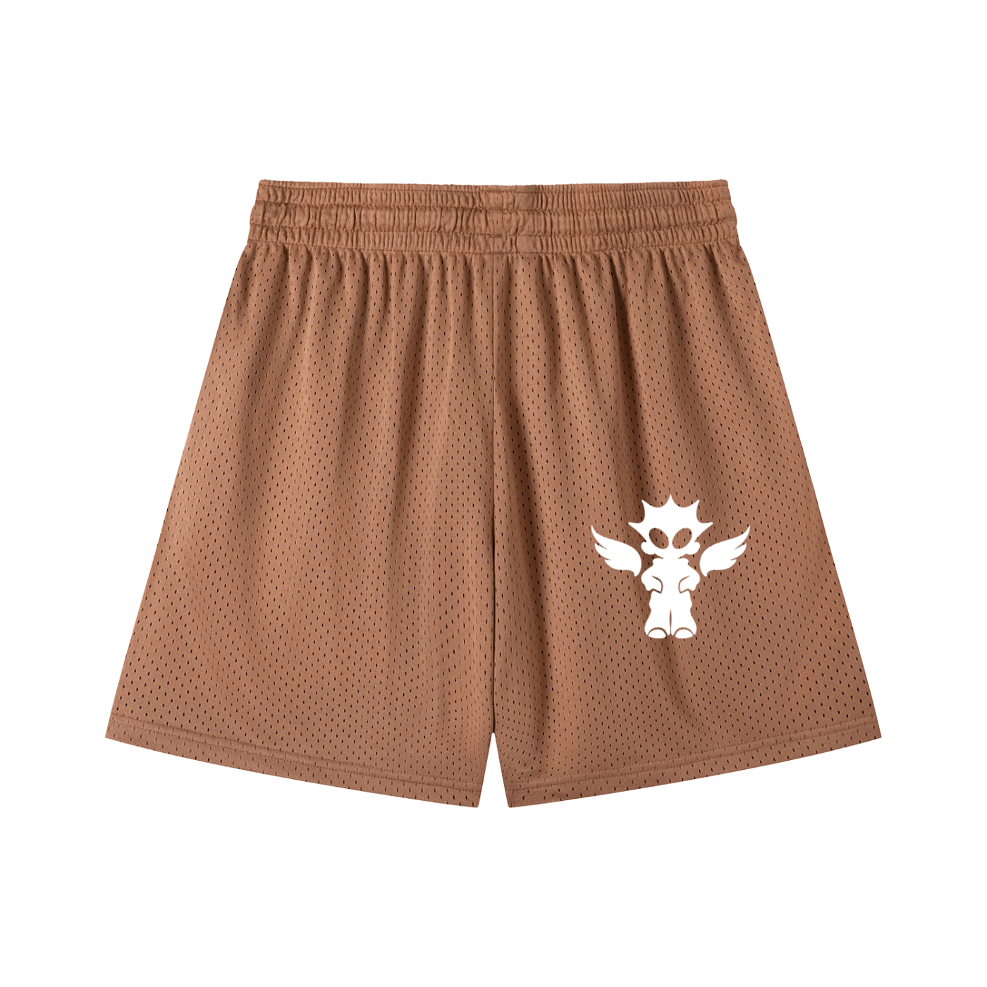 Mesh Drawstring Shorts