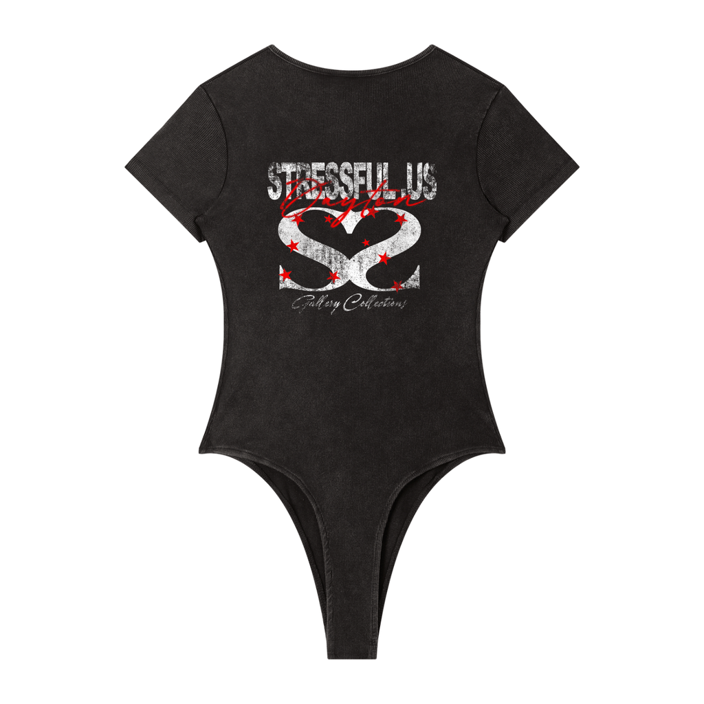 Women's Mineral Wash Crewneck Bodysuit