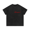 Mineral Wash Waffle Knit T-Shirt