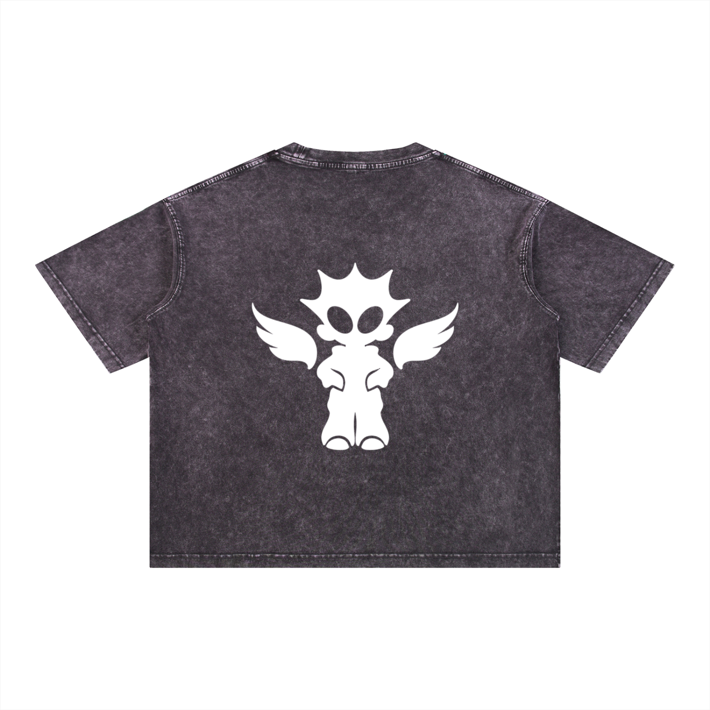 Mineral Wash Boxy Cotton T-Shirt