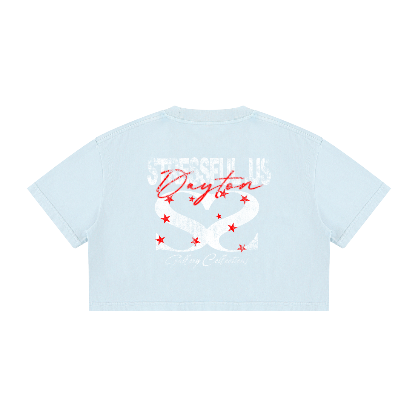 Women's Mineral Wash Cotton Crop T-Shirt